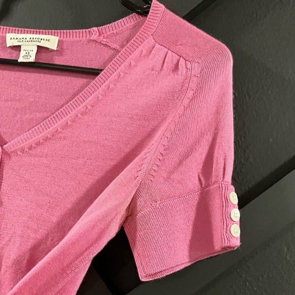 Silk Cashmere Banana Republic Cardigan - Picture 2 of 8